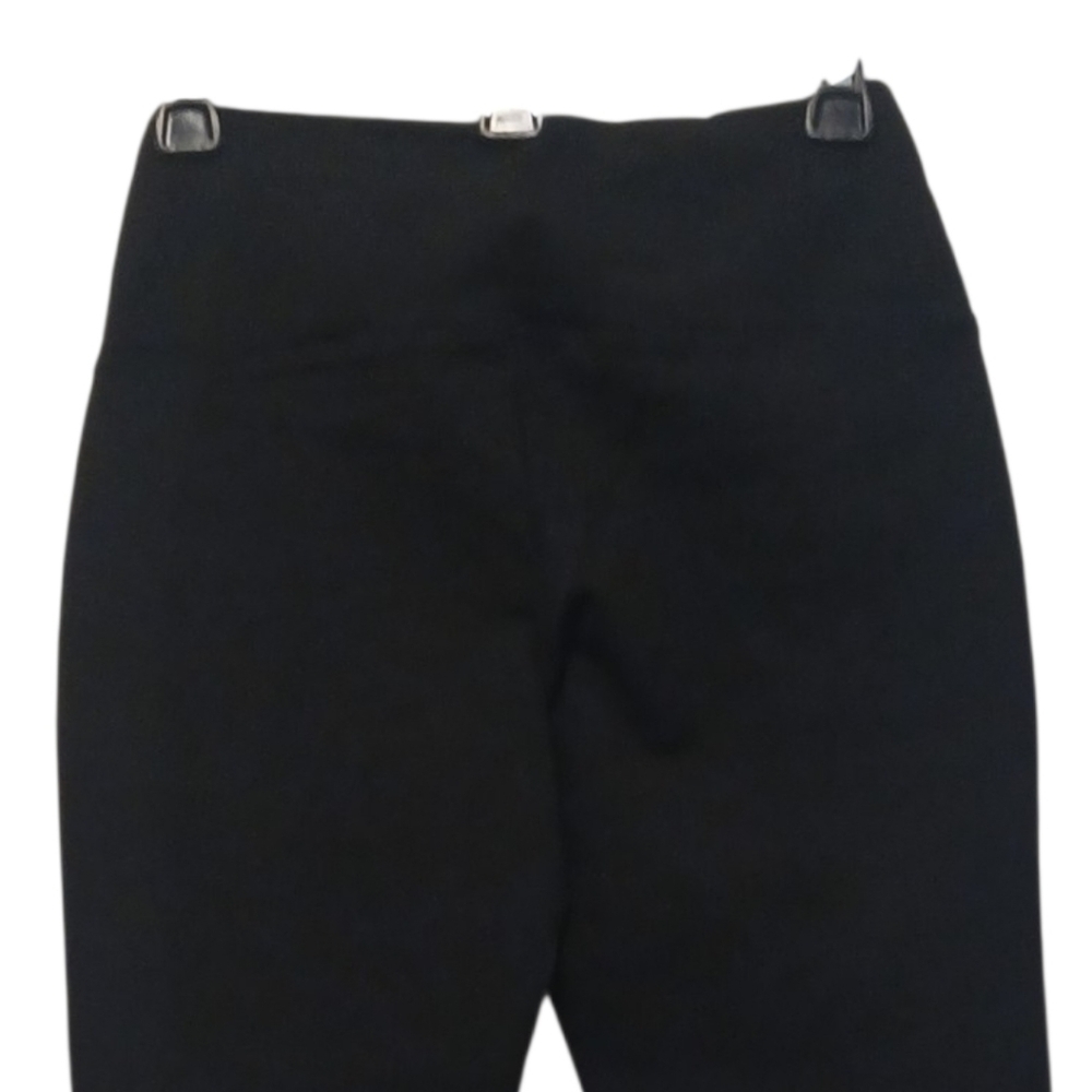 Athena Marie -Ladies Petite Black Pants,Faux Pearl Leg Embellishment,Lined Waist - Picture 9 of 10